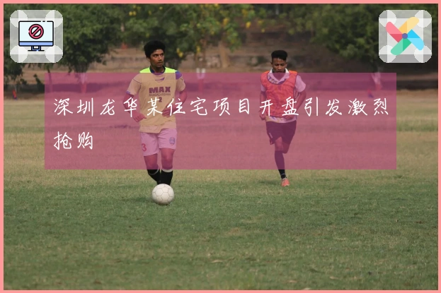 深圳龙华某住宅项目开盘引发激烈抢购